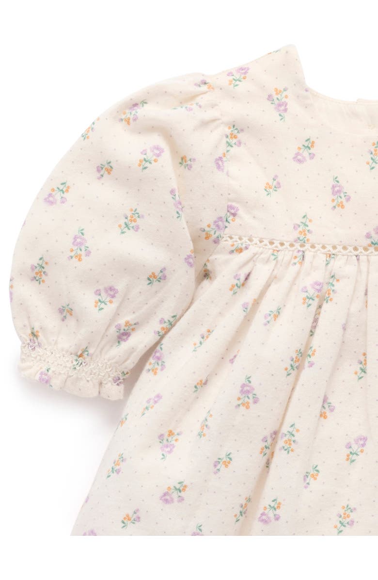 Purebaby Primrose Dress with Headband, Alternate, color, Primrose Print