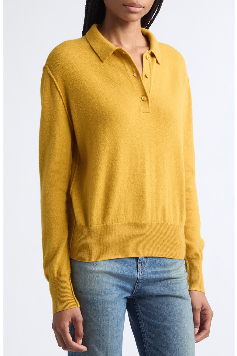 The Polo Cashmere Sweater, Alternate, color, AMBER