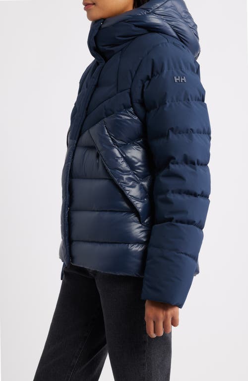 Helly Hansen Winter Bliss 600 Fill Power Down Jacket In Blue