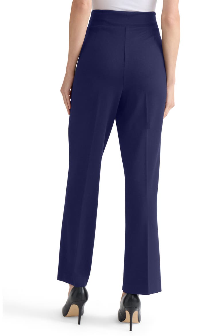 Pintuck Pull-On Straight Leg Pants, Alternate, color, PACIFIC NAVY