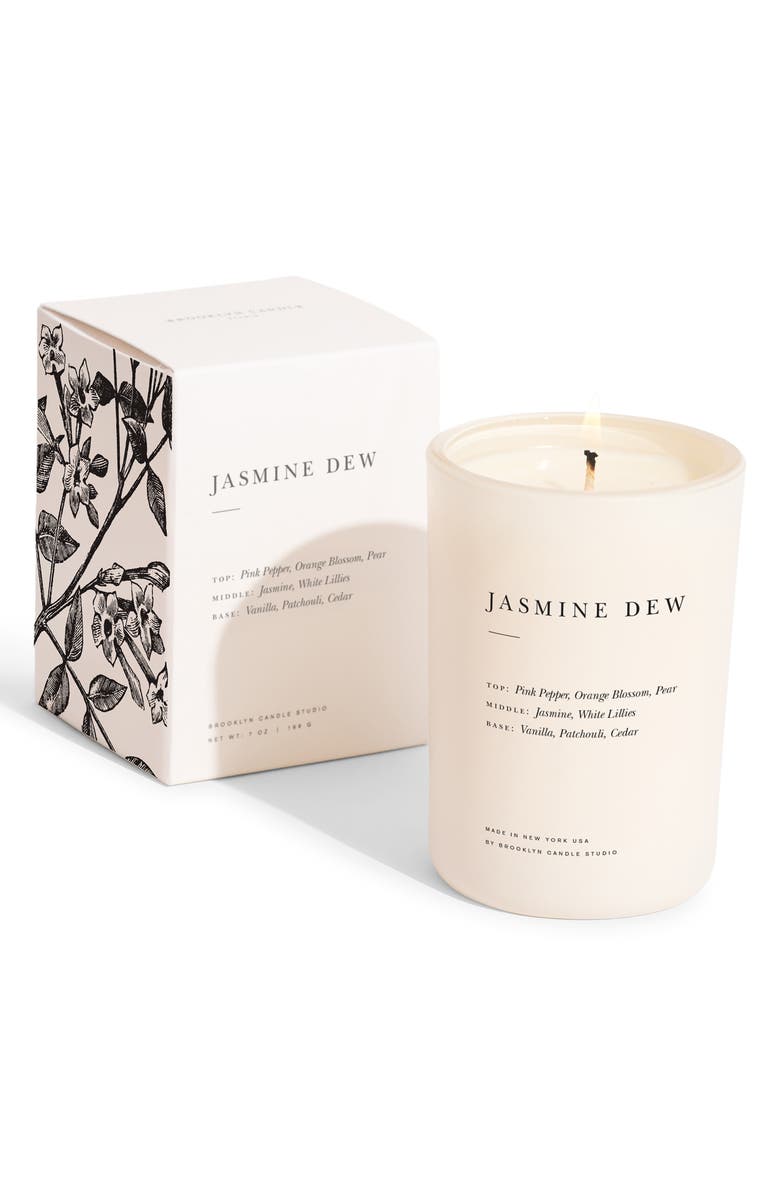 BROOKLYN CANDLE STUDIO Jasmine Dew Candle, Alternate, color, 