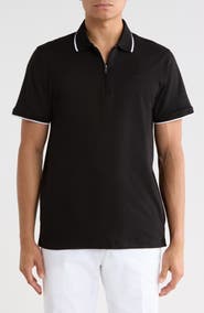 DKNY SPORTSWEAR Zip Polo