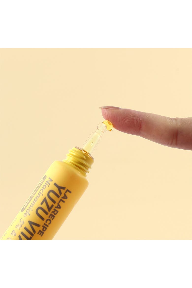 LALA Recipe Yuzu Vita C Eye Serum, Alternate, color, Yellow