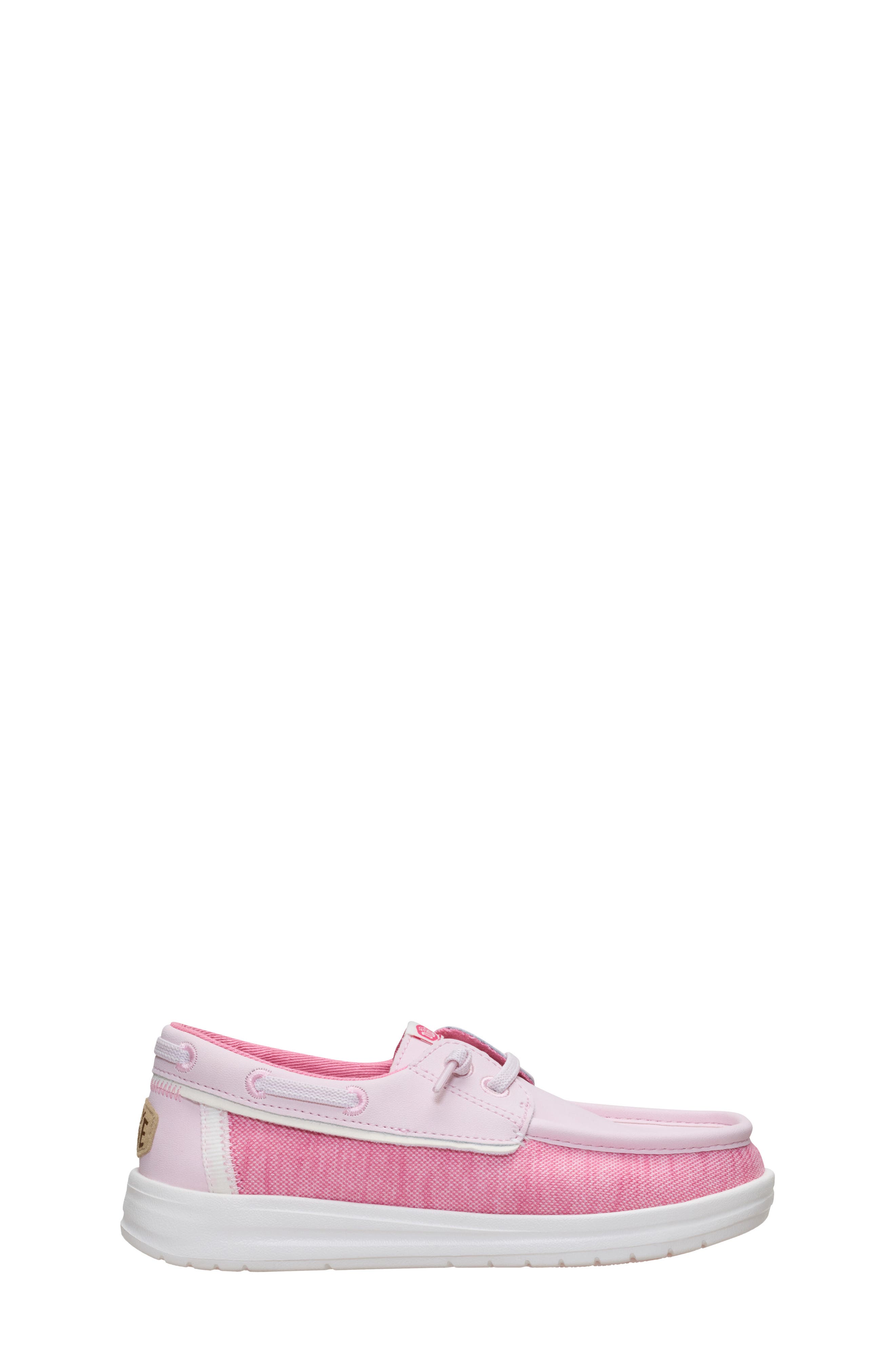Kids' Wells Slip On Boat Shoe, Alternate, color, PINK