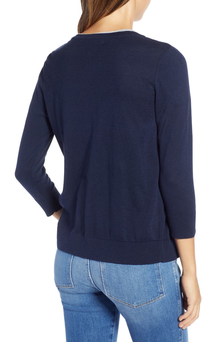 1901 Cotton Blend Cardigan, Alternate, color, 