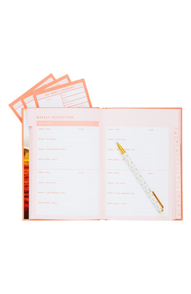 kikki.K Habits: Inspiration Hardcover Journal, Alternate, color,