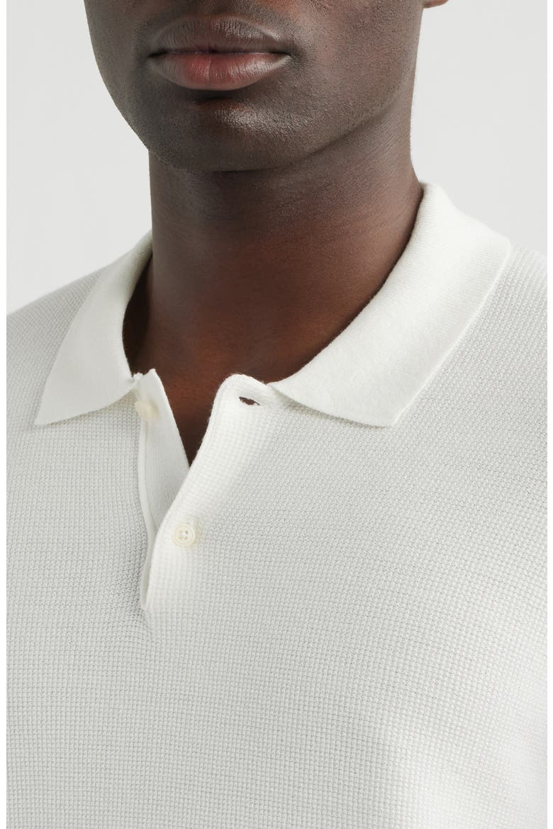 Polo Sweater, Alternate, color, ANTIQUE WHITE