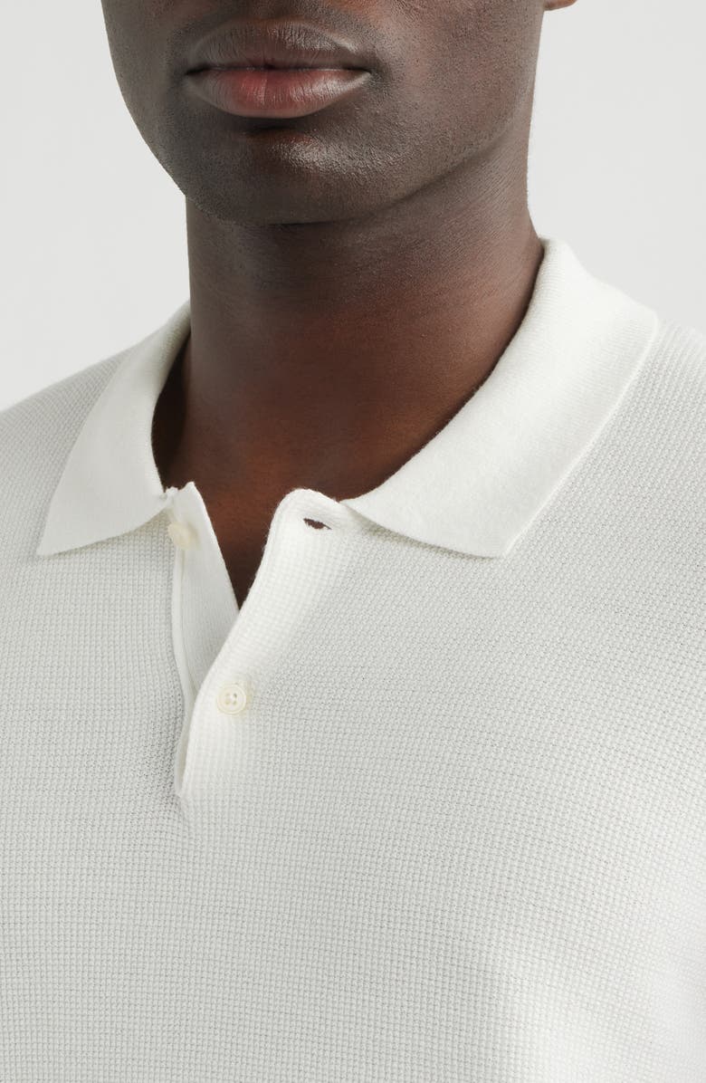 Mavi Jeans Polo Sweater, Alternate, color, Antique White