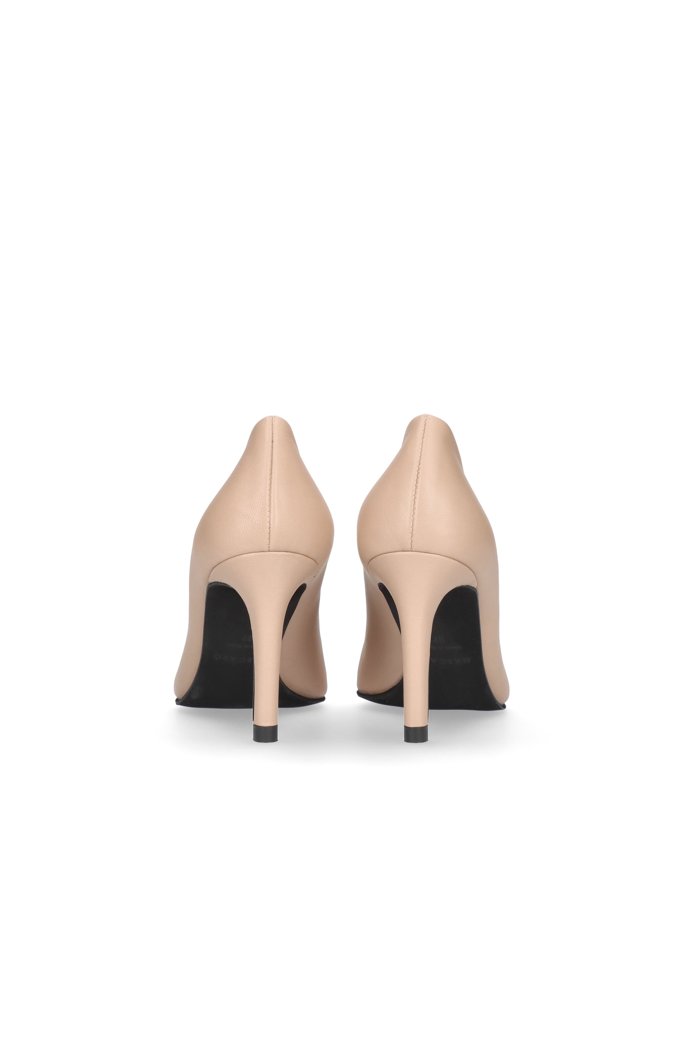 Leather Pointed Toe Pump, Alternate, color, Beige