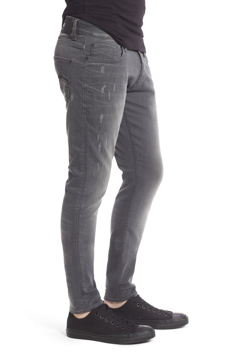 Revend Slim Fit Straight Leg Jeans, Alternate, color, LIGHT AGED DESTROY