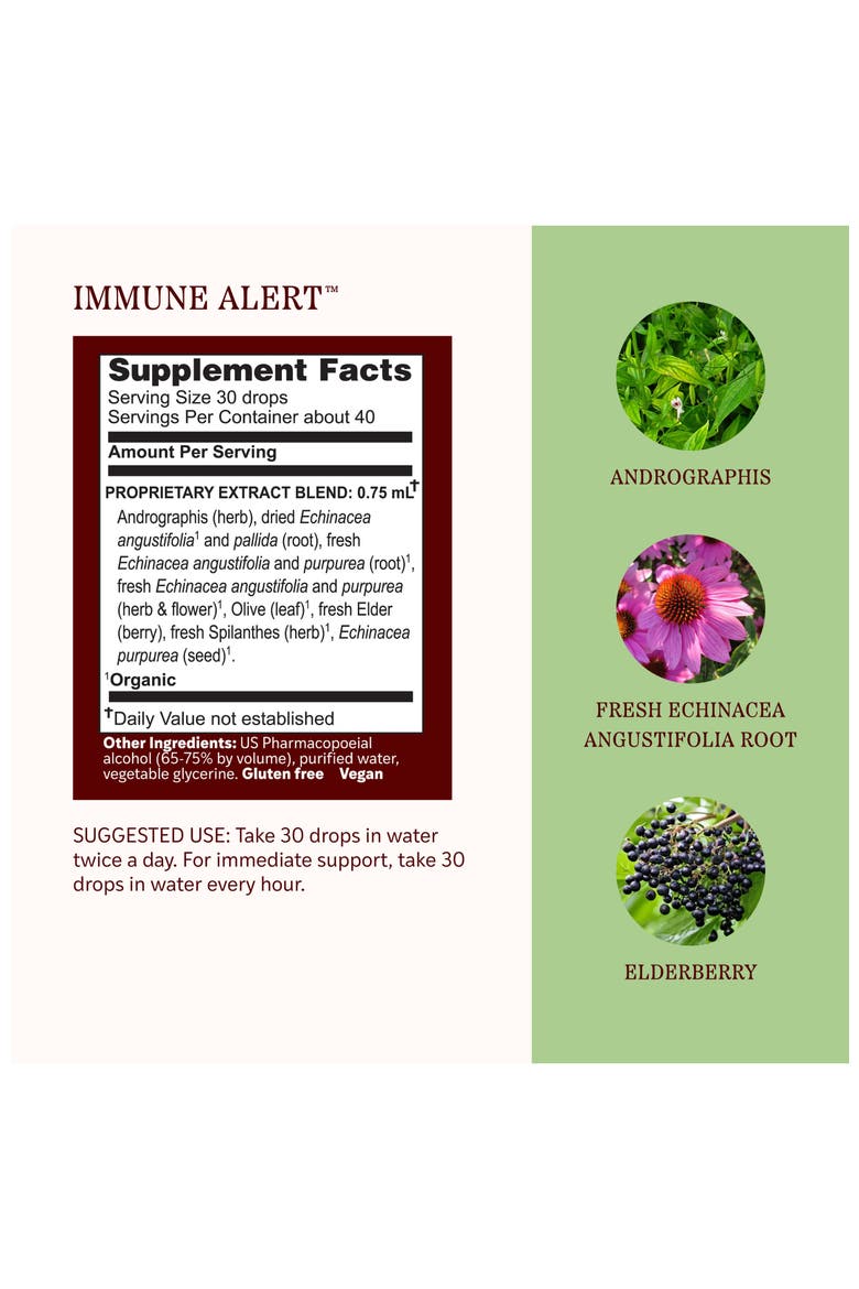 Immune Alert 1 oz, Alternate, color, No Color