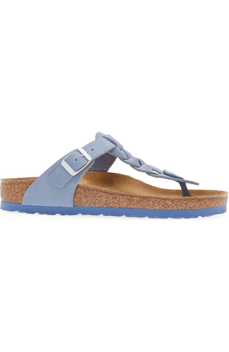 Birkenstock Gizeh Braided Slide Sandal, Alternate, color,