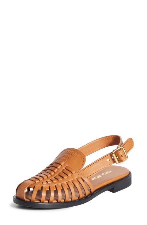 Slingback Huarache Sandal (Women)