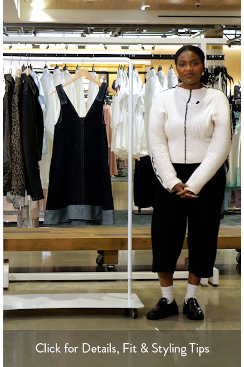 Sleeveless Trapeze Minidress video