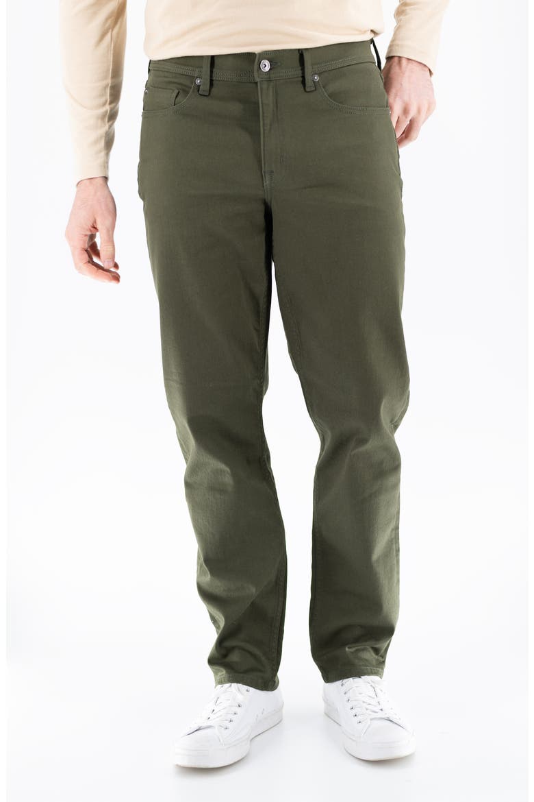 Slim Straight Leg Jeans, Main, color, FOREST NIGHT