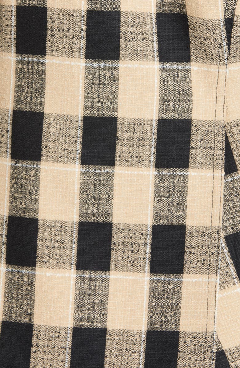 Smythe Duchess Plaid Cutaway Blazer, Alternate, color, 