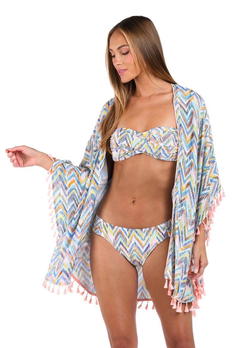 Soul Cover-Up Tunic, Alternate, color, WHITE MULTI