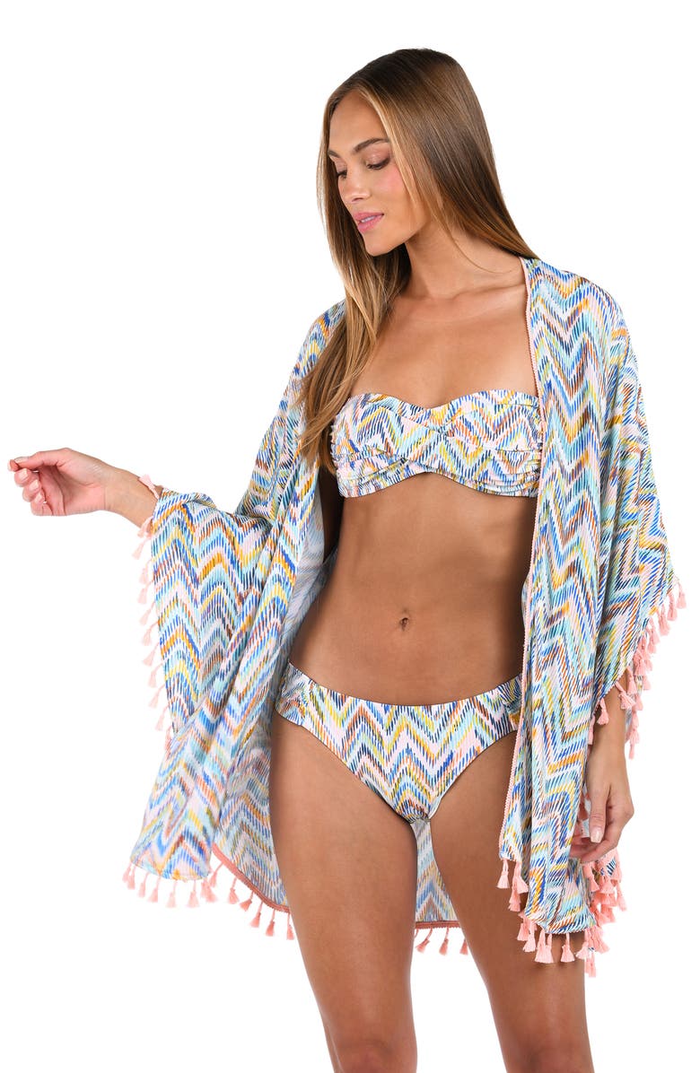 Sunshine 79 Soul Cover-Up Tunic, Alternate, color, White Multi