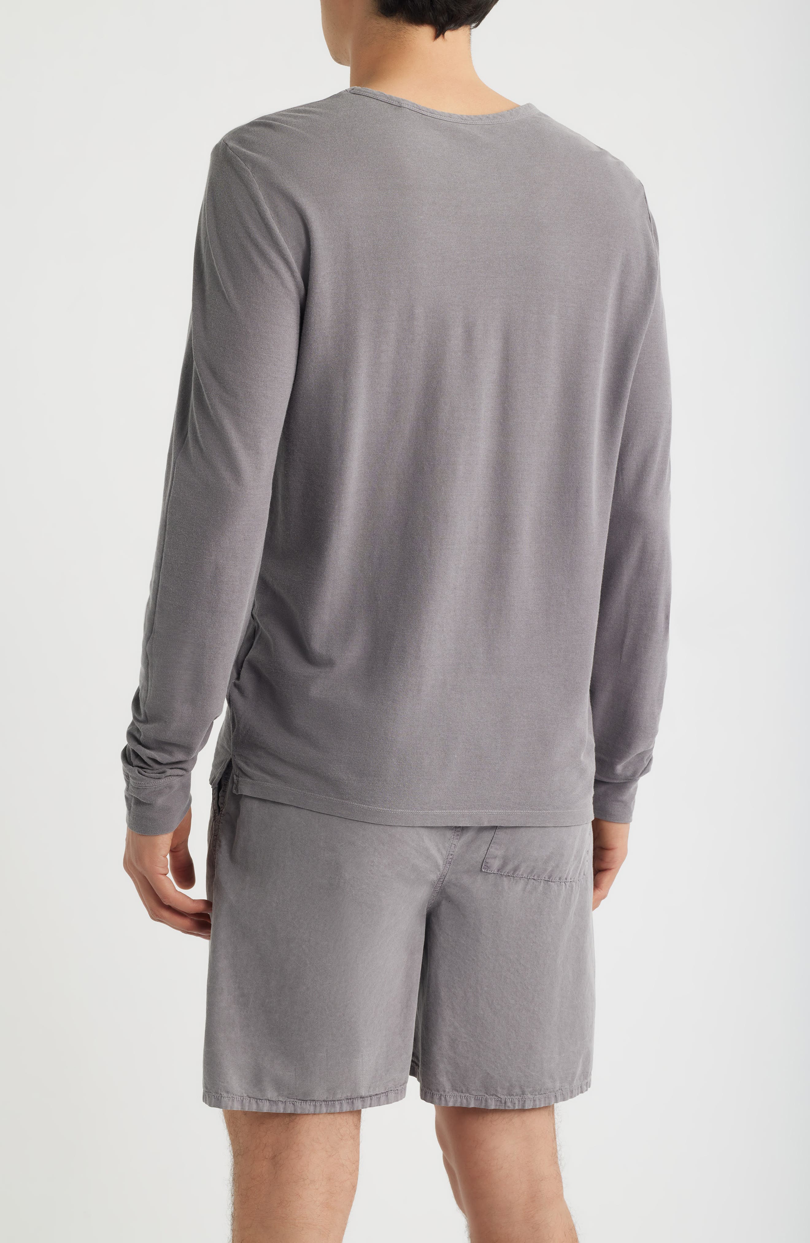 Long Sleeve Organic Cotton Crewneck T-Shirt - image 2