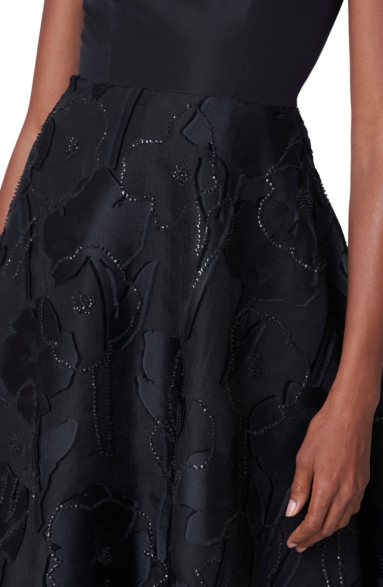 Carolina Herrera Embellished Midi Dress, Alternate, color, 