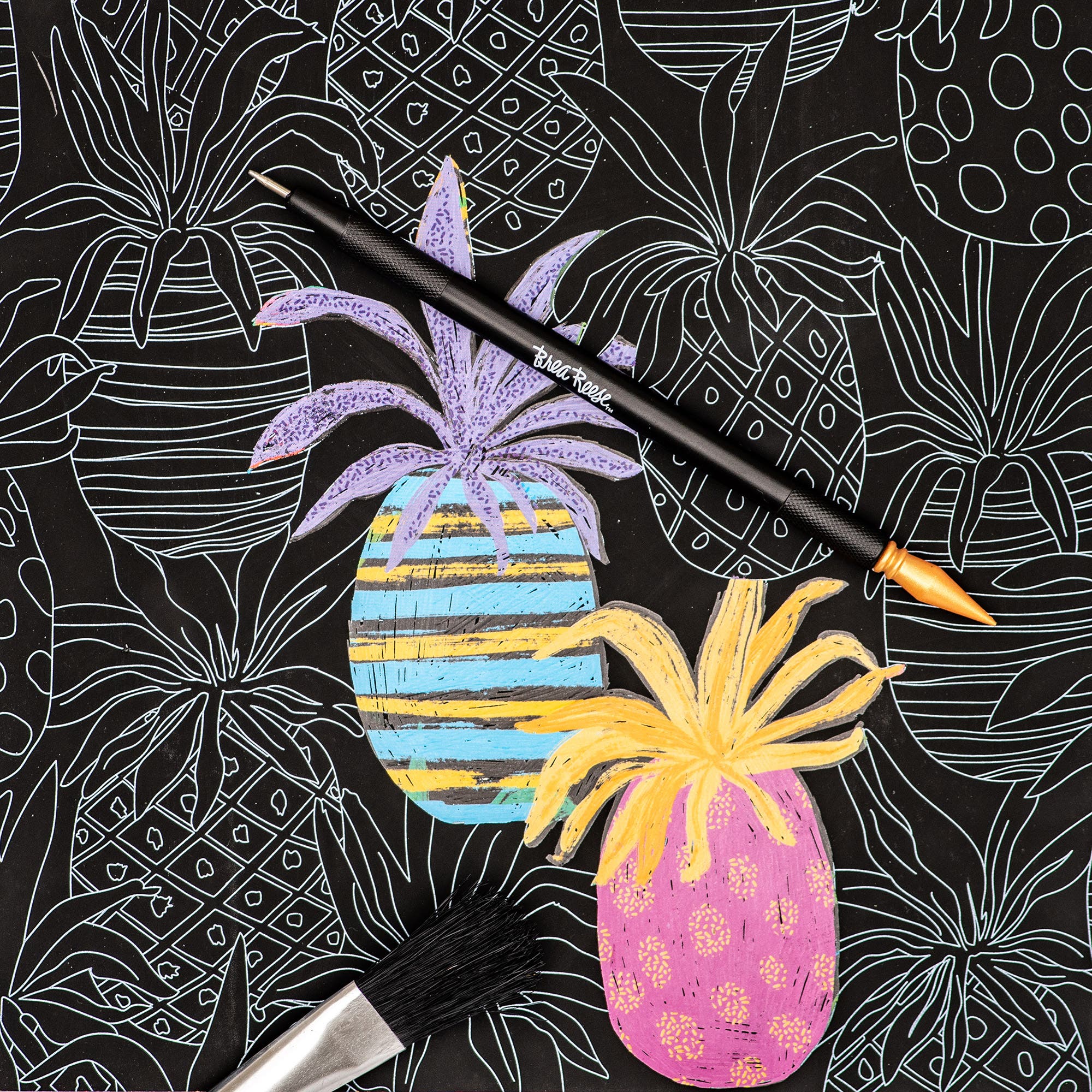 Brea Reese Tropical Scratch Art Paper Pad | Nordstrom