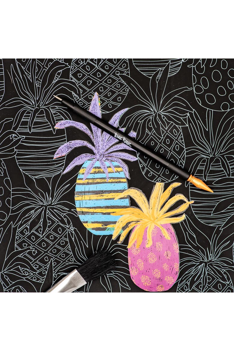 Scratch Art Paper Pad, Alternate, color, Multicolored