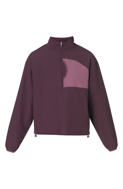 Sweaty Betty Half-zip Pullover In Purple