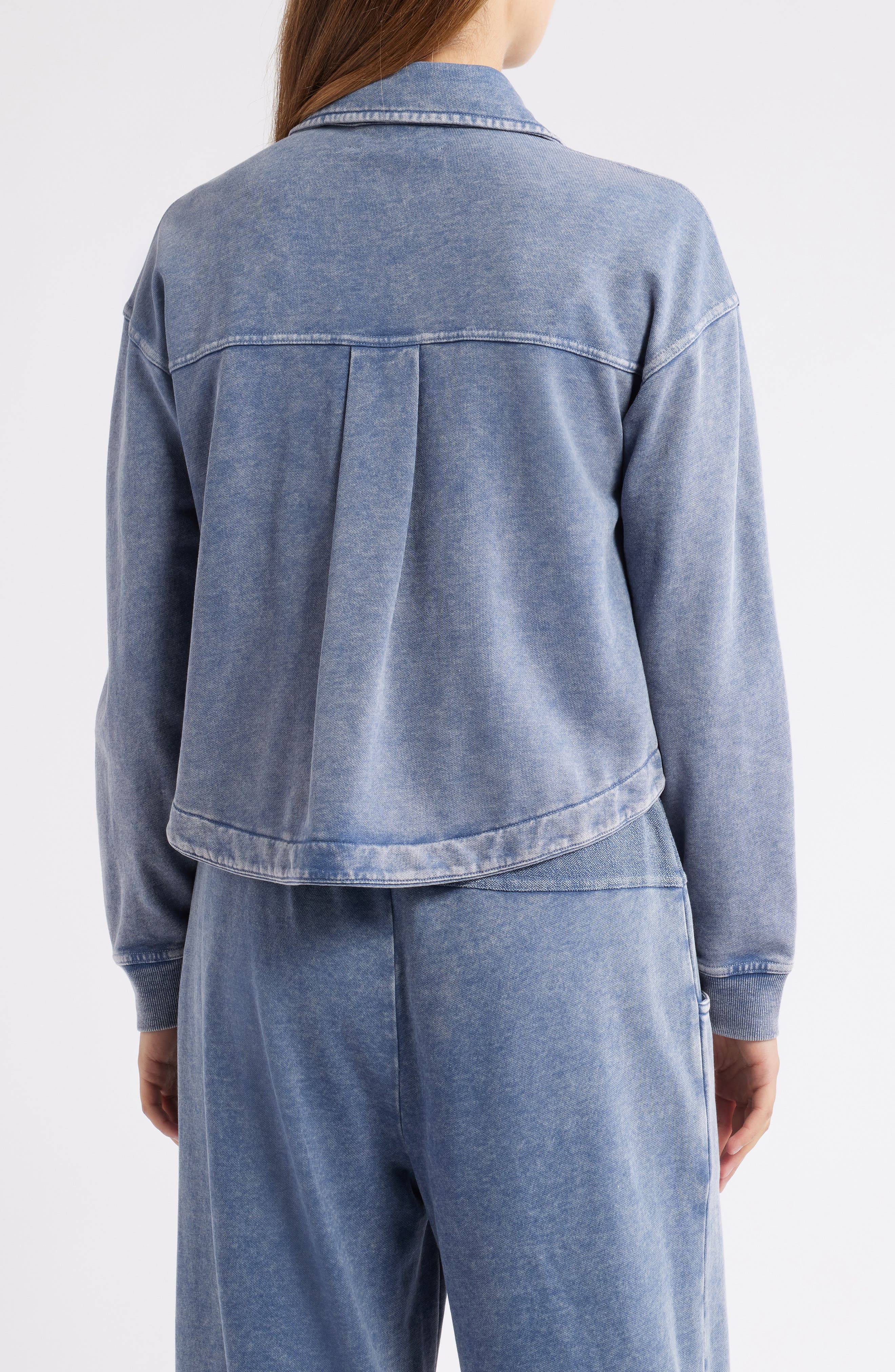 Crop Knit Shacket - image 4