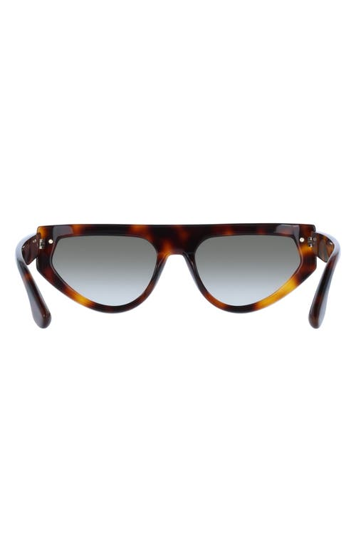 Victoria Beckham 56mm Tea Cup Sunglasses In Blue