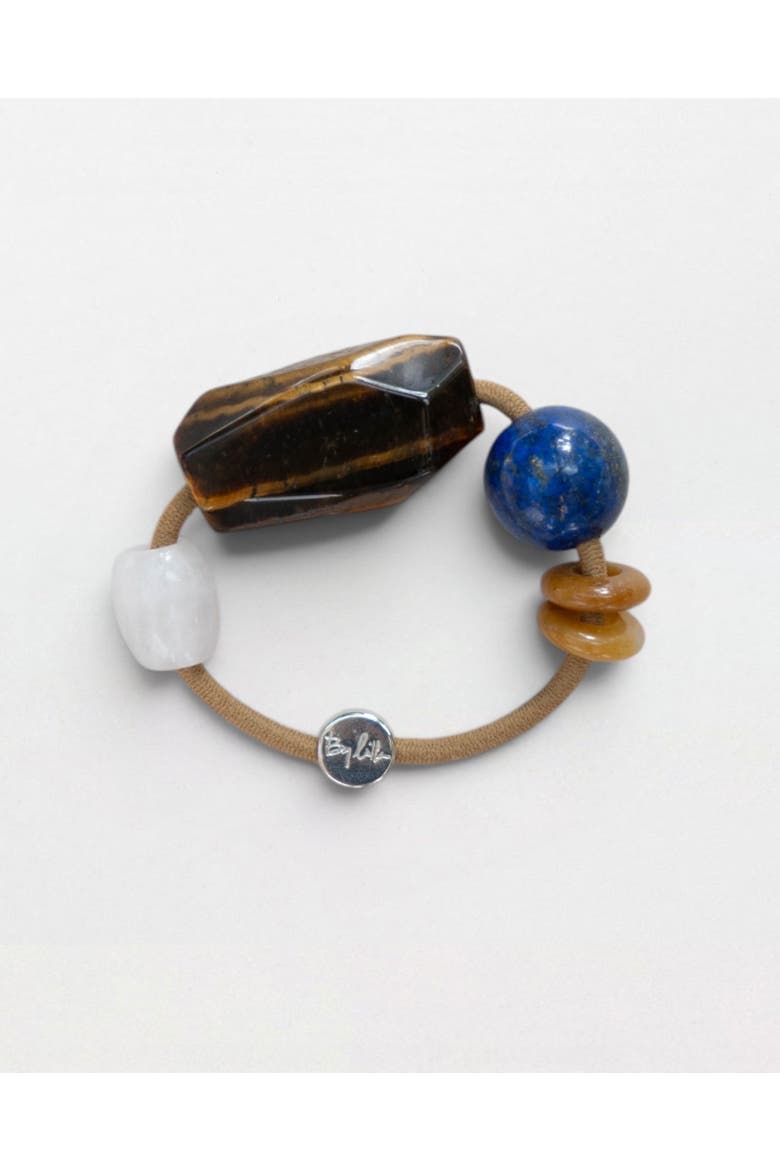 Vista Capsule Bracelet Hairties, Main, color, Dark Brown
