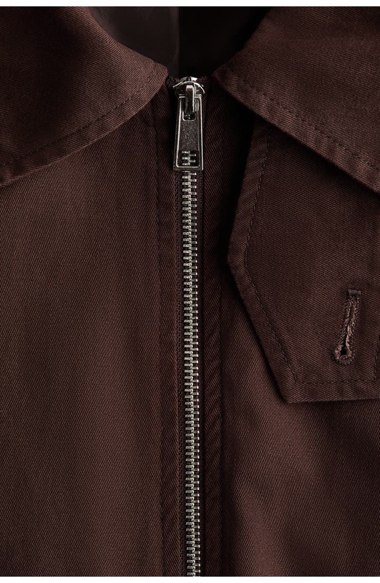 H&M Collared Twill Jacket, Alternate, color, 
