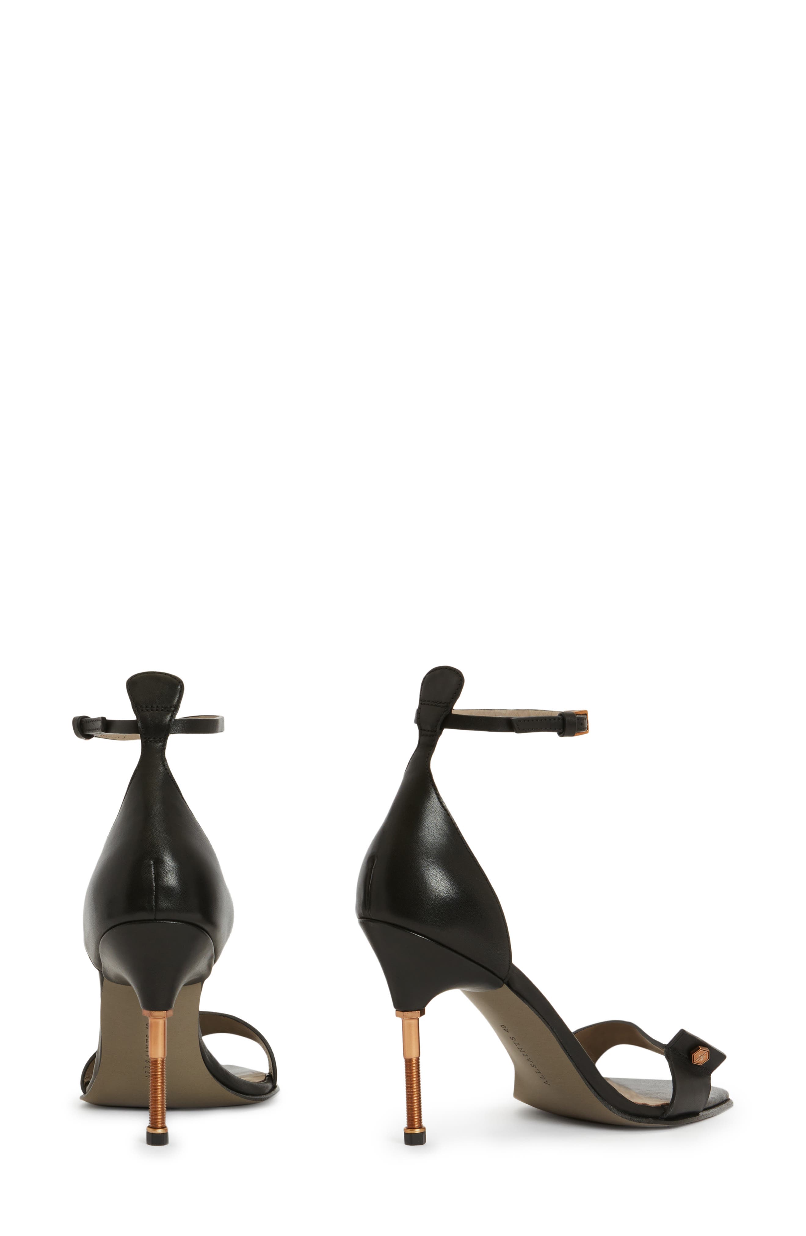 AllSaints Betty Ankle Strap Sandal, Alternate, color, 