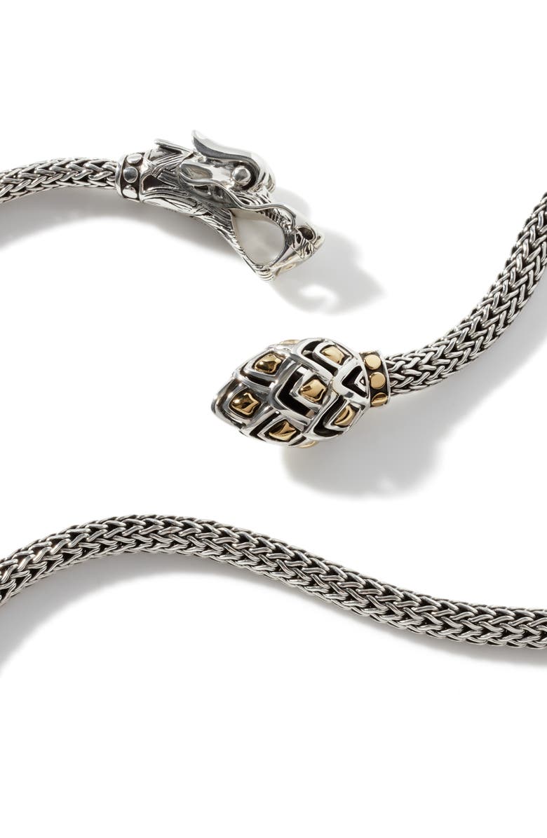 John Hardy Naga Y-Necklace, Alternate, color, Silver And Gold