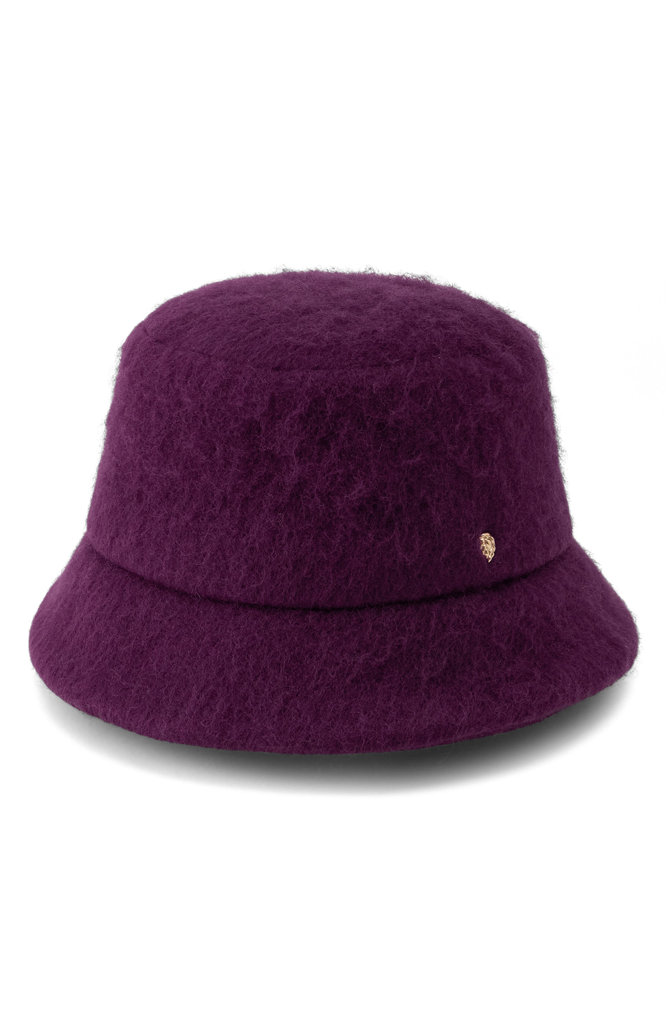 Helen Kaminski Rita Wool Blend Bucket Hat In Purple