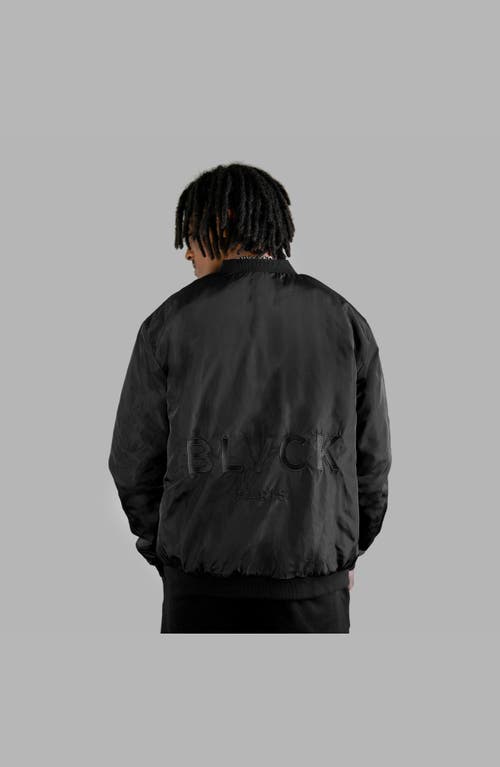 Blvck Bold Nylon Jacket In Black