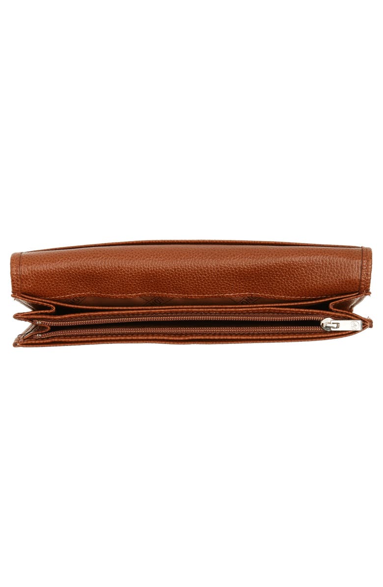 Longchamp 'Veau' Continental Wallet, Alternate, color,
