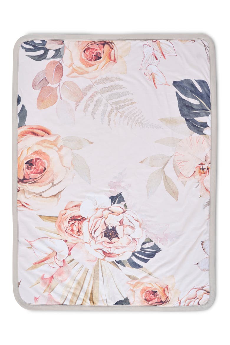 Cuddle Blanket, Alternate, color, VINTAGE BLOOM