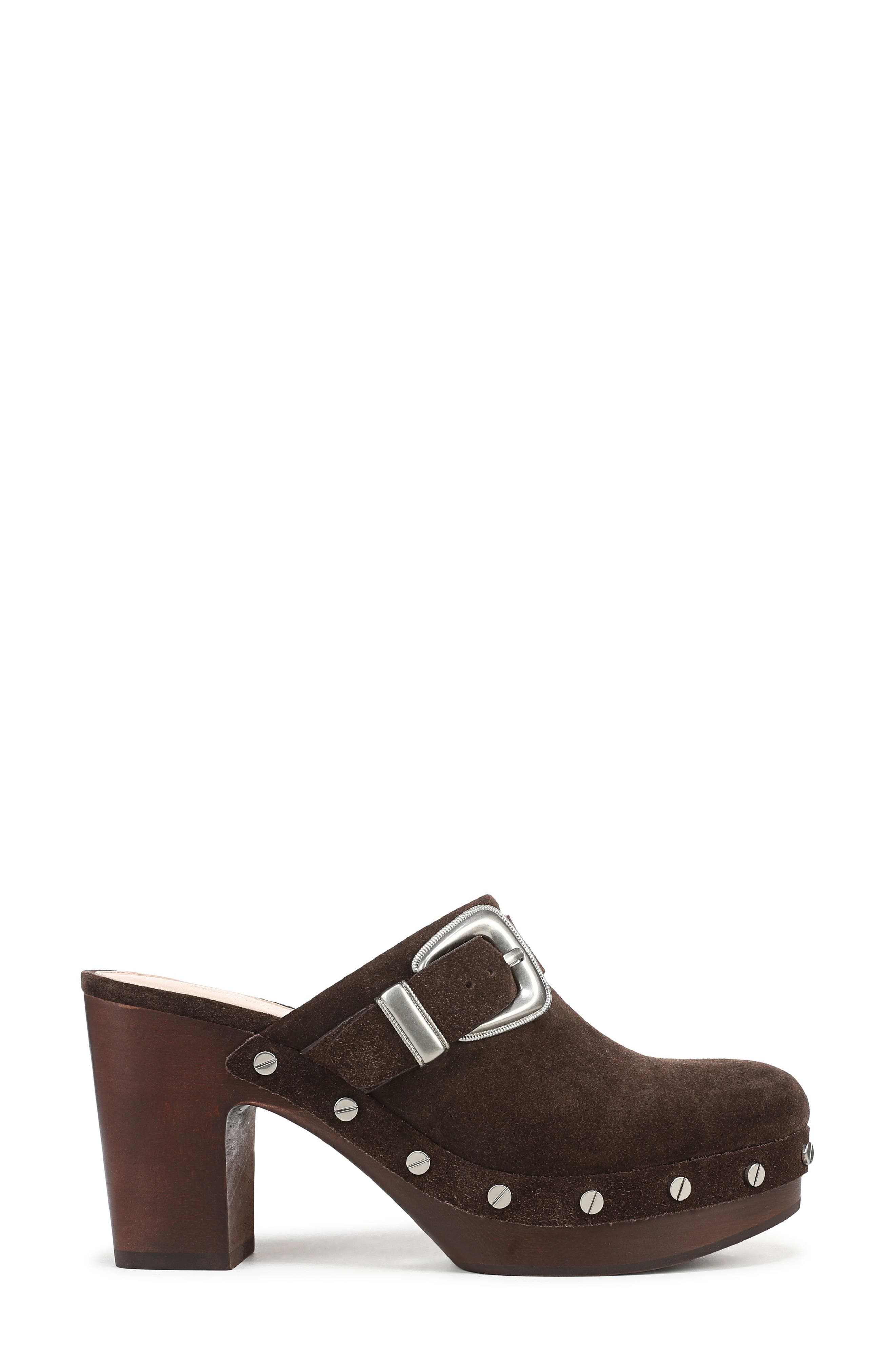 Larken Clog, Alternate, color, ESPRESSO SUEDE