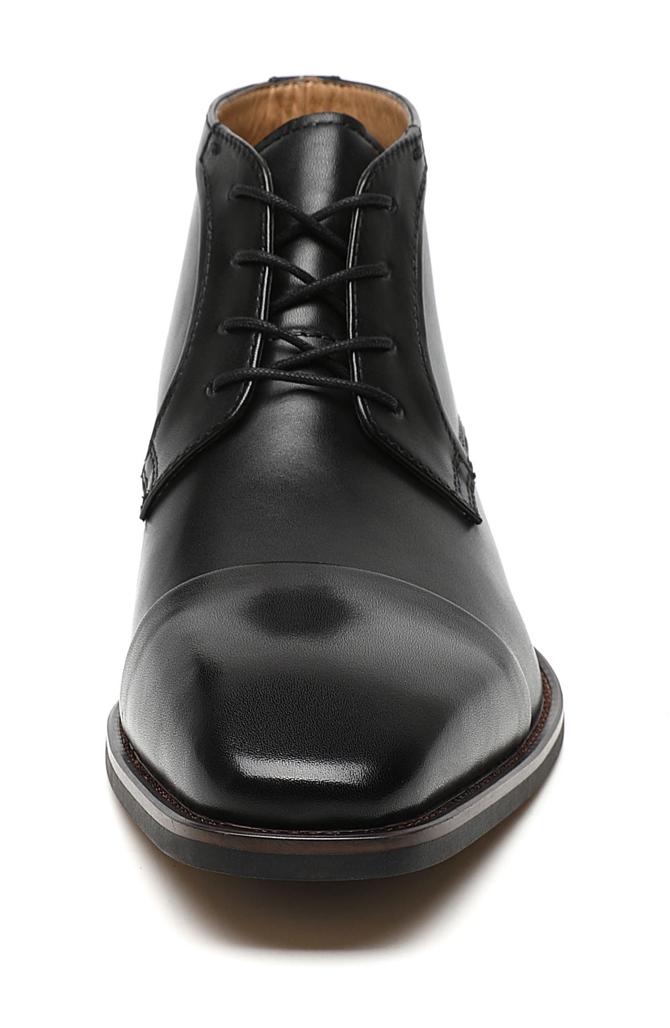 La Milano Across II Cap Toe Chukka Boot, Alternate, color, Black