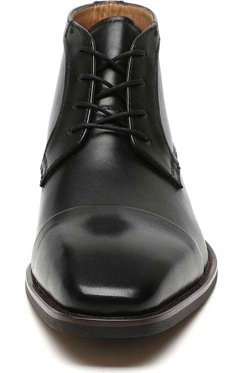 La Milano Across II Cap Toe Chukka Boot, Alternate, color, Black
