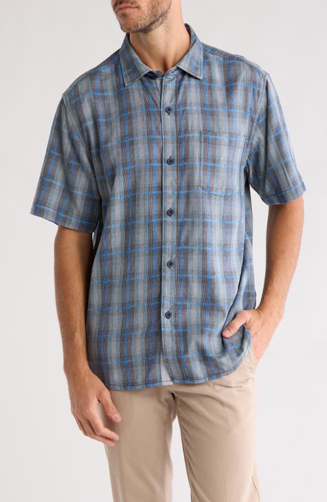 Casper Beach Plaid Shirt