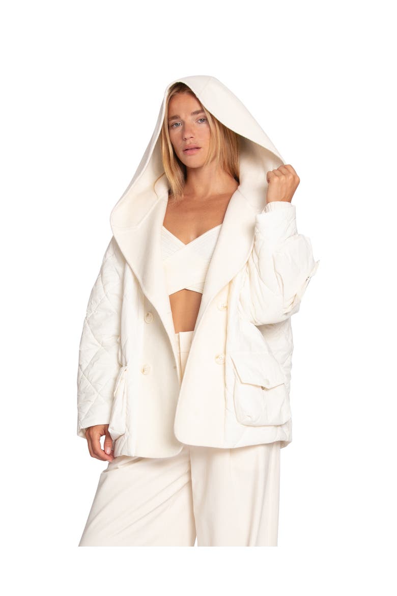 Only You Quilted Utility Jacket, Alternate, color, White