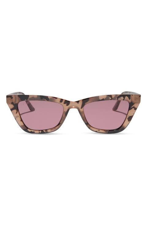Noelle 50mm Cat Eye Sunglasses