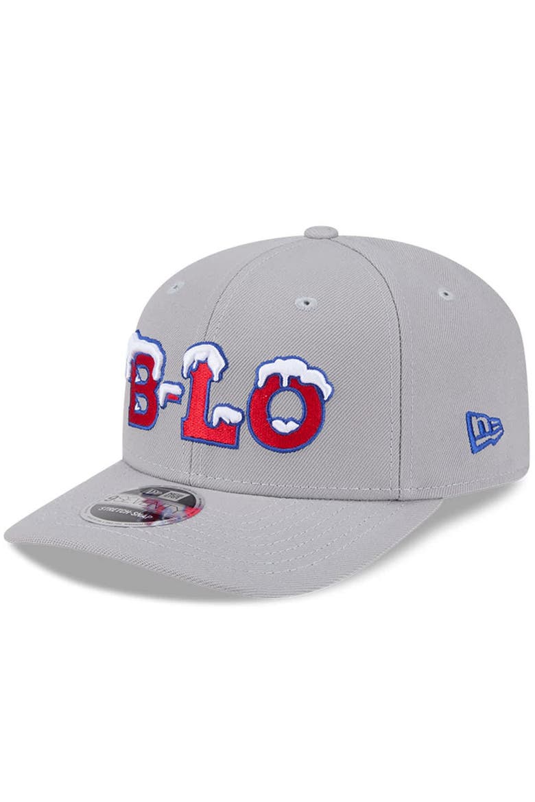 Men's New Era  Gray Buffalo Bills 2025 Rivalries Collection Fan Pack 9SEVENTY Adjustable Hat, Main, color, Gray