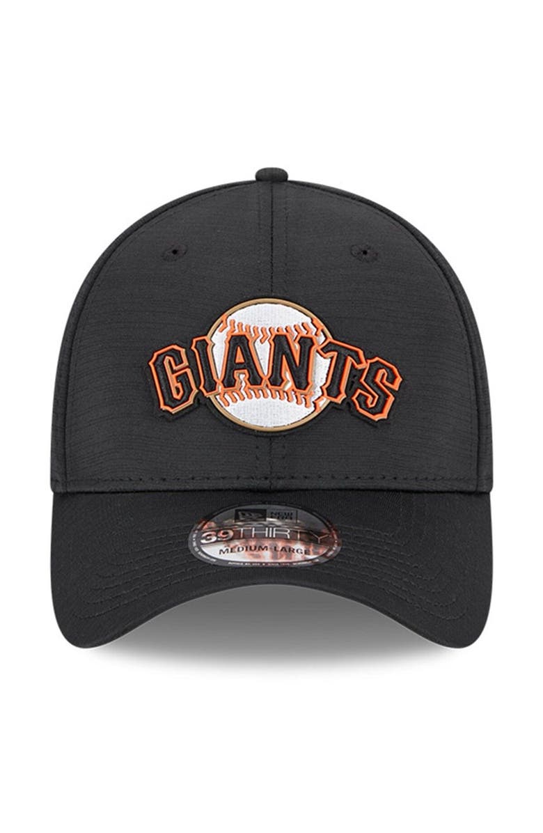 New Era Men's New Era Black San Francisco Giants 2023 Clubhouse 39THIRTY Flex Hat, Alternate, color, Black