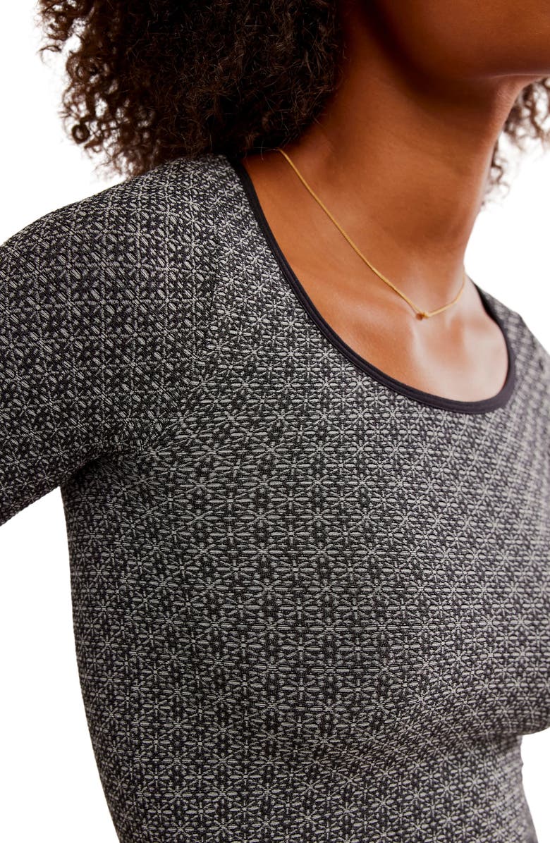 Free People Love Letter Long Sleeve Knit Top, Alternate, color,