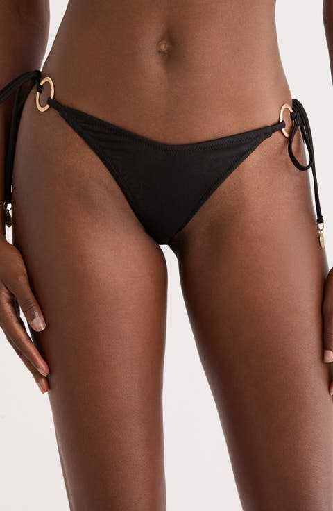 Ring Side Tie Bikini Bottoms