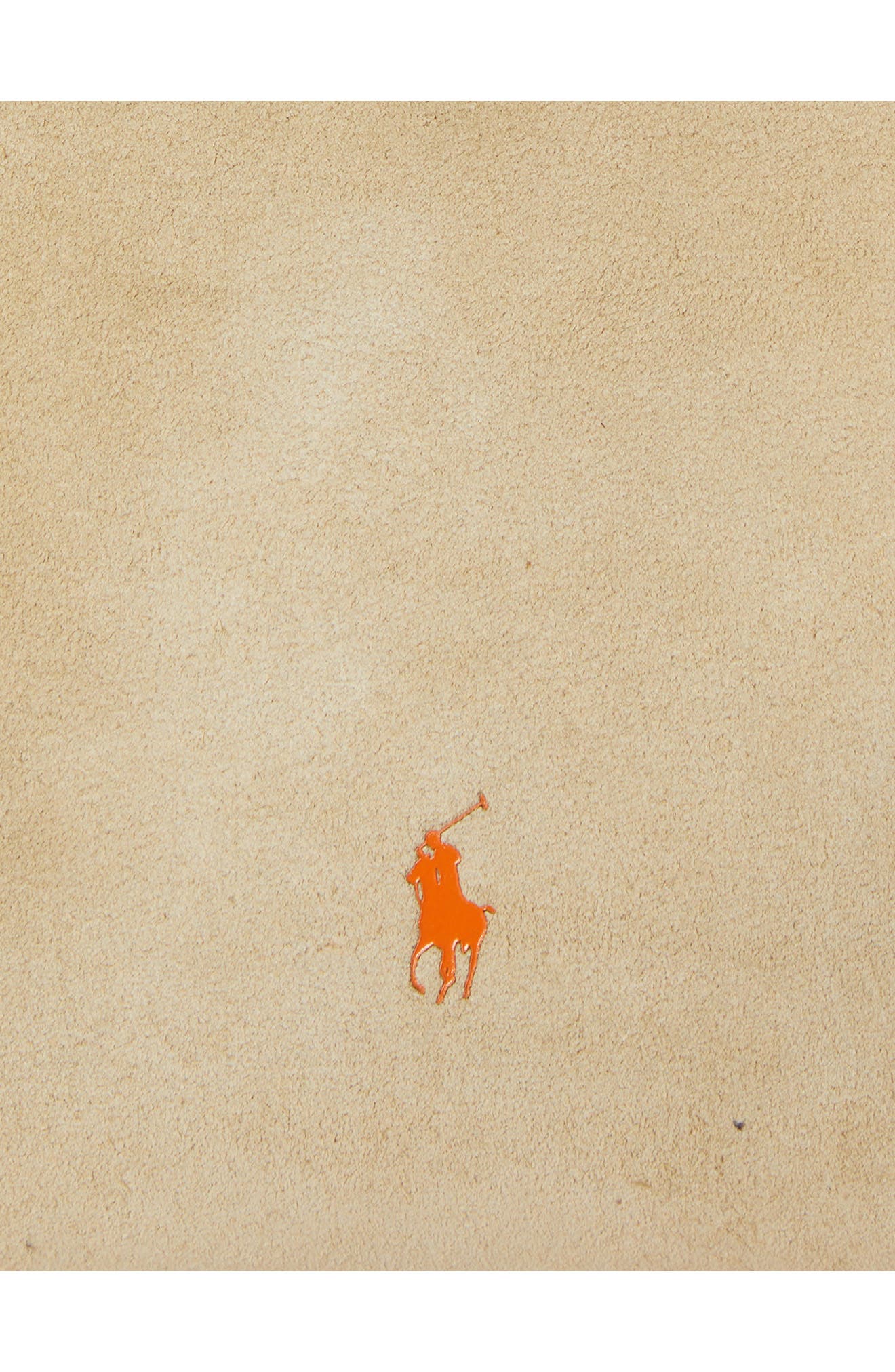 Polo Ralph Lauren Small Play Suede Crossbody Bag, Alternate, color, Cashew