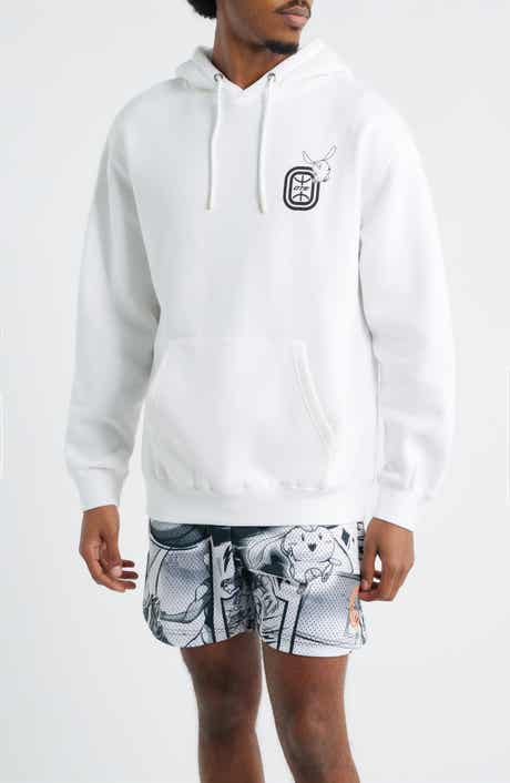 Anime Graphic Collage Print Hoodie