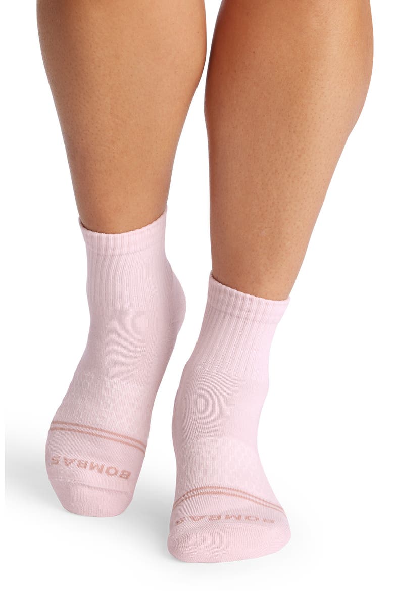 Embroidered Tomato Vine Quarter Socks, Alternate, color, TOMATO VINE